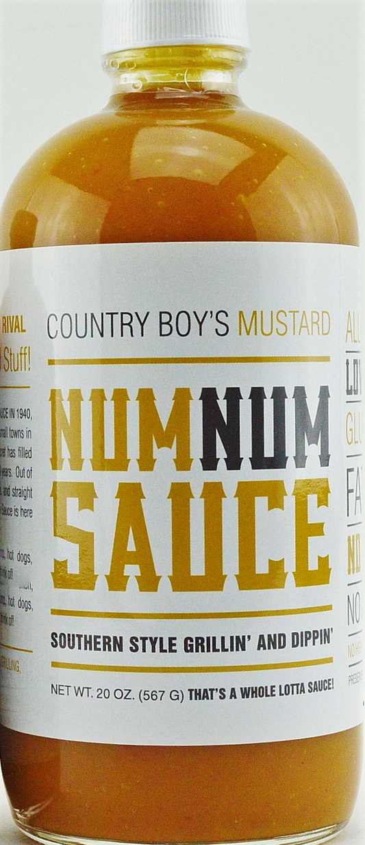 Mustard Num Num Sauce - 20oz